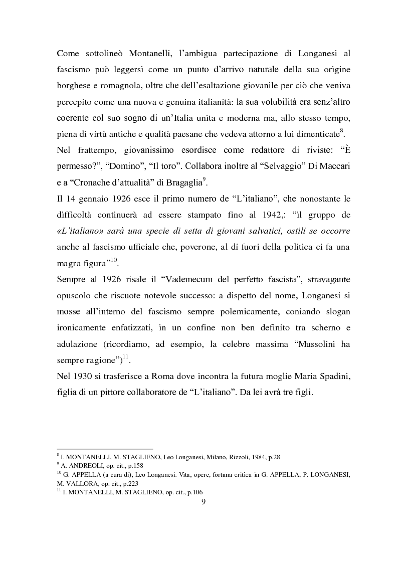 Anteprima della tesi: Longanesi e il cinema: da ''Dieci minuti di vita'' a ''Vivere ancora'', Pagina 6