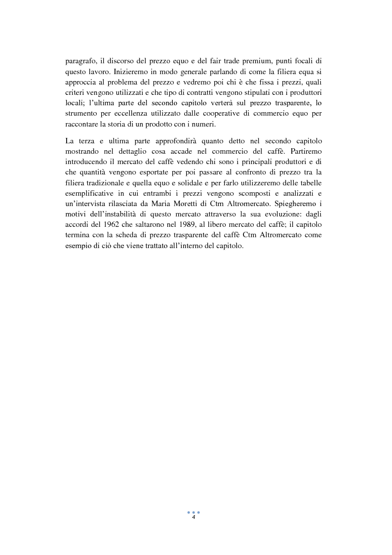 Anteprima della tesi: La formazione del prezzo nel Commercio Equo e Solidale, Pagina 3