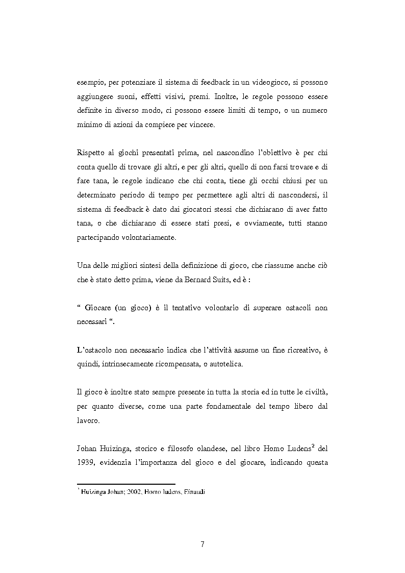 Anteprima della tesi: Gamification: applicazioni di game design in ambiti non ludici, Pagina 4