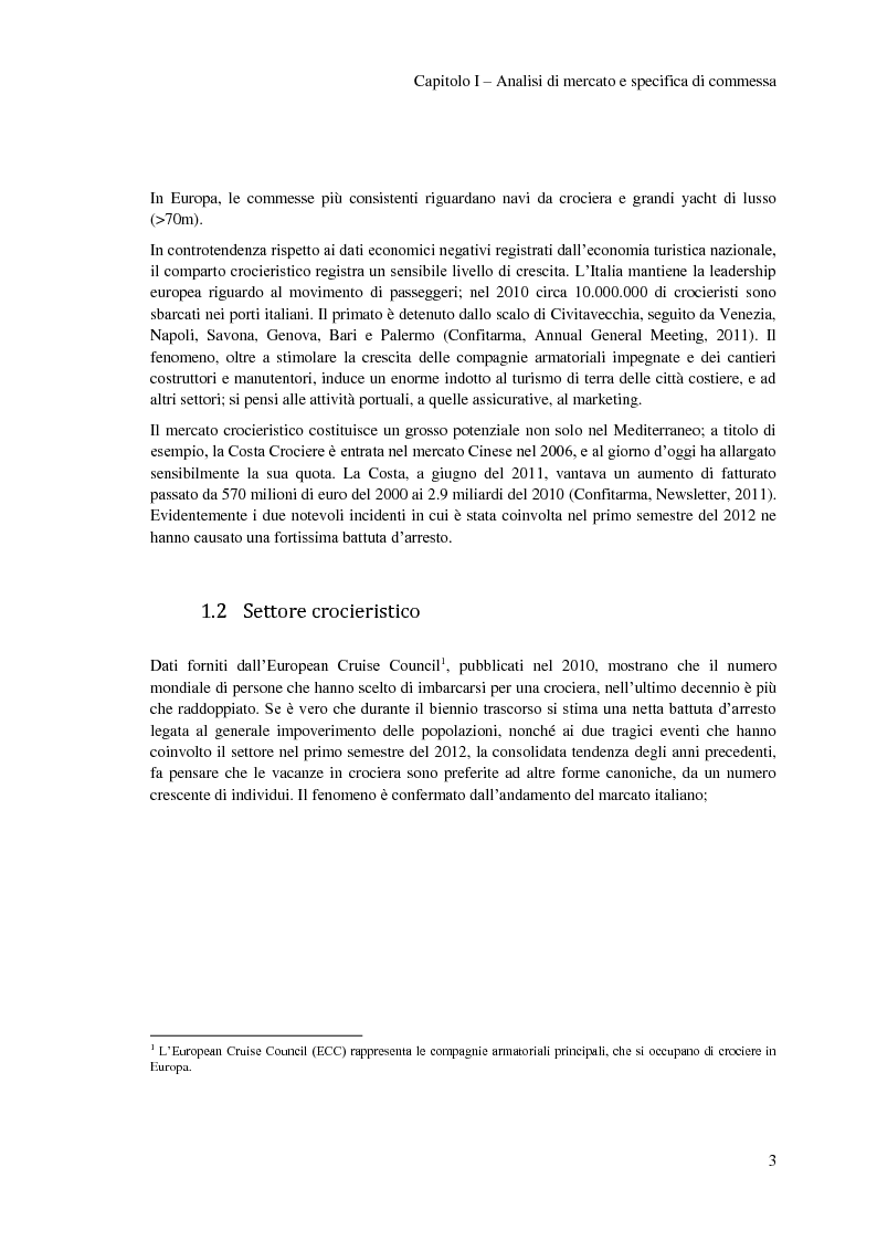 Anteprima della tesi: Progetto di massima di una nave da crociera di lusso da 600 passeggeri., Pagina 4