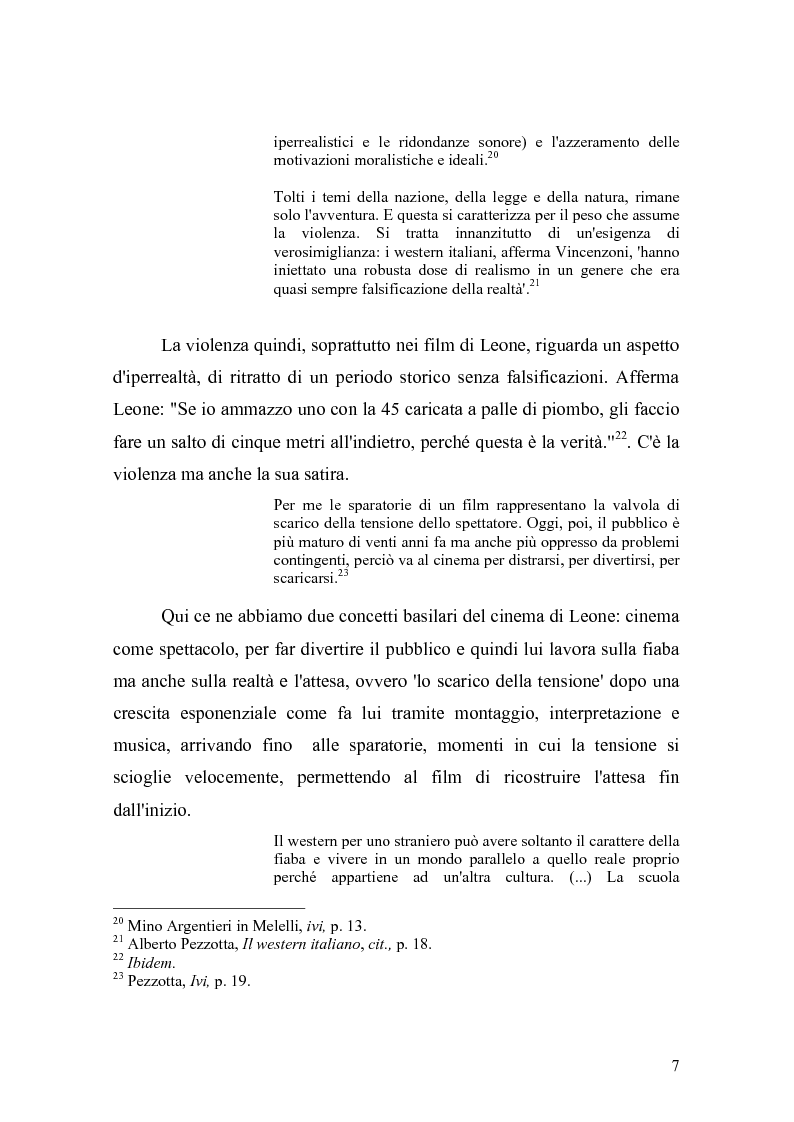 Anteprima della tesi: Musica Filmica Narrativa - Il rapporto tra musica e immagine nella trilogia del dollaro di Sergio Leone, Pagina 8