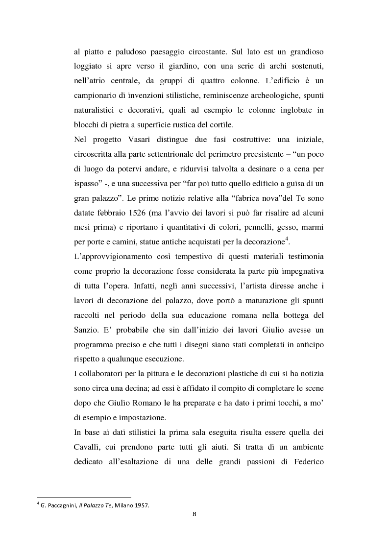 Anteprima della tesi: La Sacra Famiglia su tavola in Santa Maria Assunta a Fondi: elementi tecnici e stilistici a confronto con l'opera di Giulio Romano in Santa Maria dell'Anima a Roma., Pagina 7