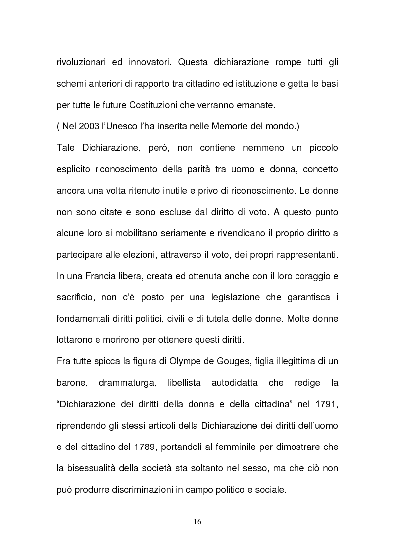 Anteprima della tesi: L’evoluzione della tutela della lavoratrice madre nel mondo del lavoro., Pagina 13