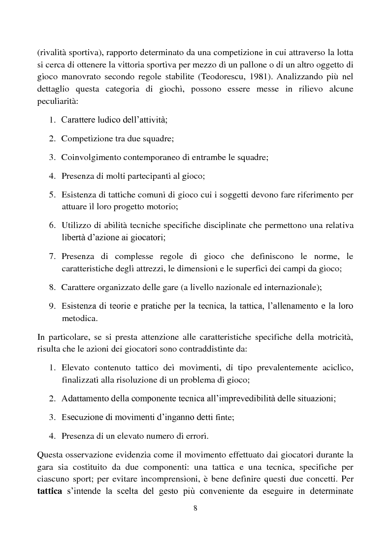 Anteprima della tesi: Il metodo Coerver Coaching applicato ai calciatori della categoria Esordienti, Pagina 6