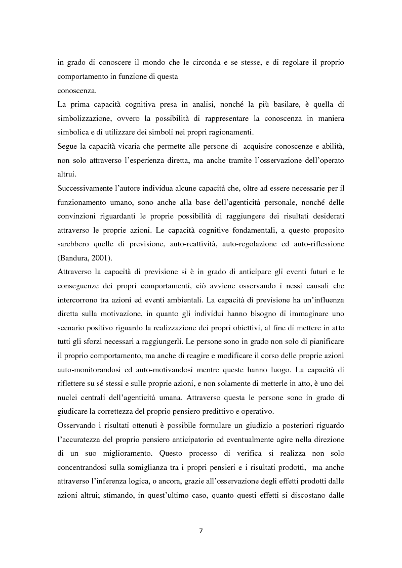 Anteprima della tesi: Convinzioni di autoefficacia e autoregolazione dell'apprendimento:il ruolo delle nuove tecnologie, Pagina 4