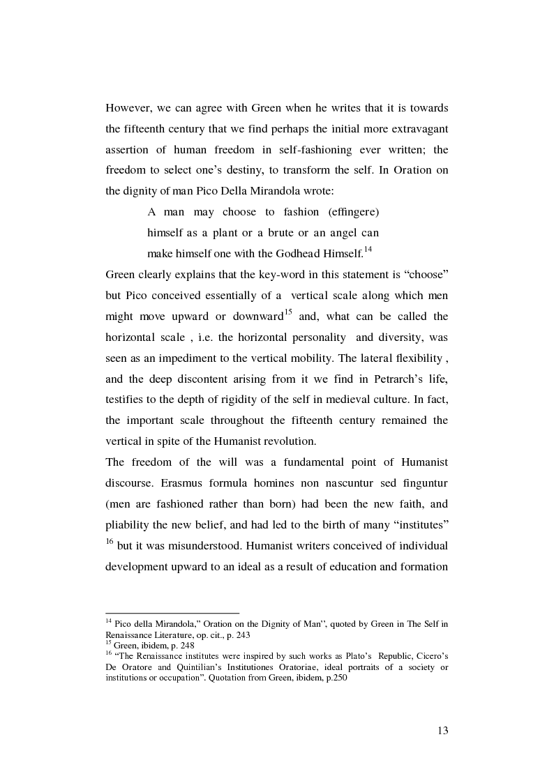 Anteprima della tesi: Renaissance Self-Fashioning: ''Epicoene'' by Ben Jonson, Pagina 11