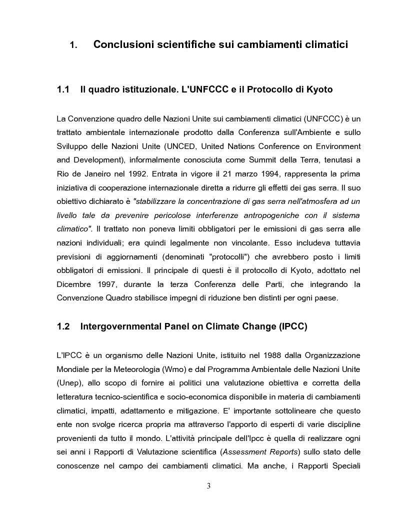 Anteprima della tesi: Economia dei cambiamenti climatici e vulnerabilità nei paesi in via di sviluppo, Pagina 4