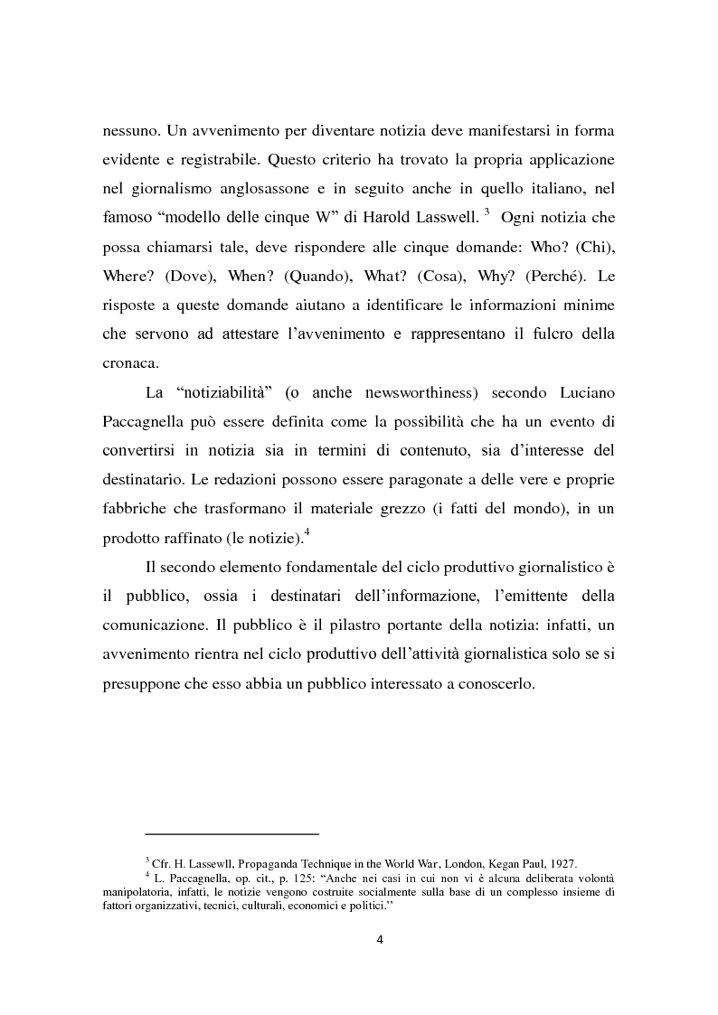 Anteprima della tesi: Dalla notizia al romanzo: volti diversi della cronaca nera, Pagina 4