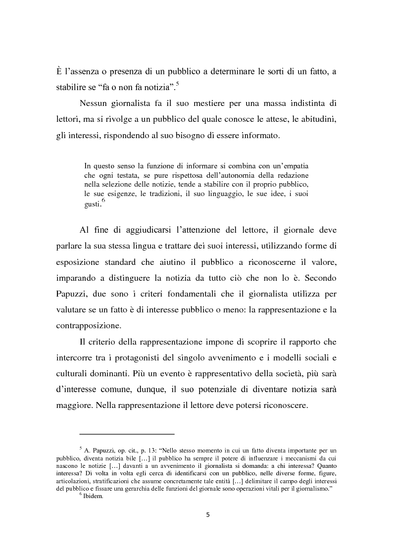 Anteprima della tesi: Dalla notizia al romanzo: volti diversi della cronaca nera, Pagina 5