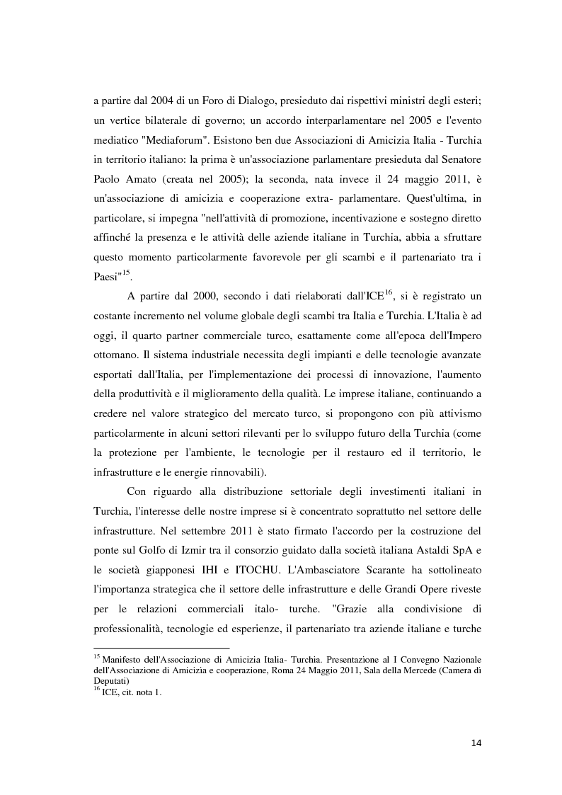Anteprima della tesi: Il trattamento degli investimenti diretti esteri in Turchia con particolare riferimento agli investitori italiani, Pagina 12