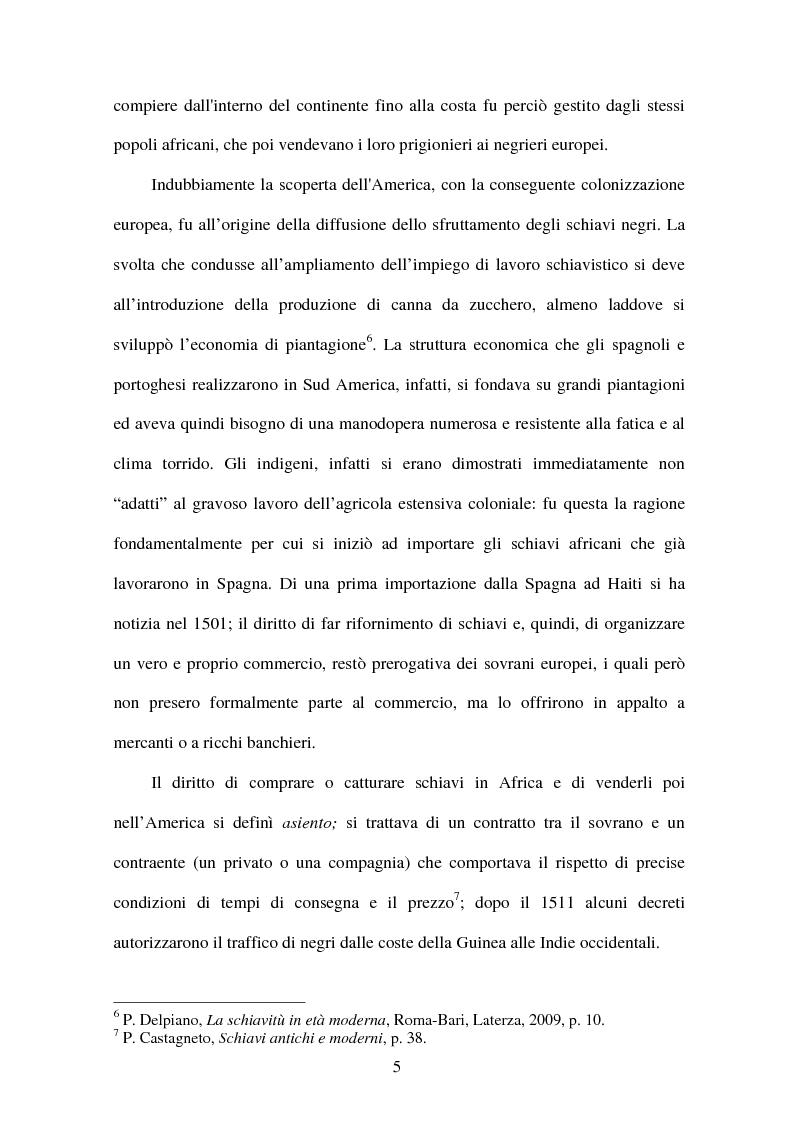 Anteprima della tesi: L'illuminismo e la tratta atlantica degli schiavi: Matteo Angelo Galdi, Pagina 6