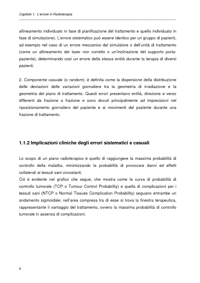 Anteprima della tesi: Impatto dell'IGRT nel trattamento del carcinoma prostatico: analisi degli errori di set-up e valutazioni dosimetriche, Pagina 5