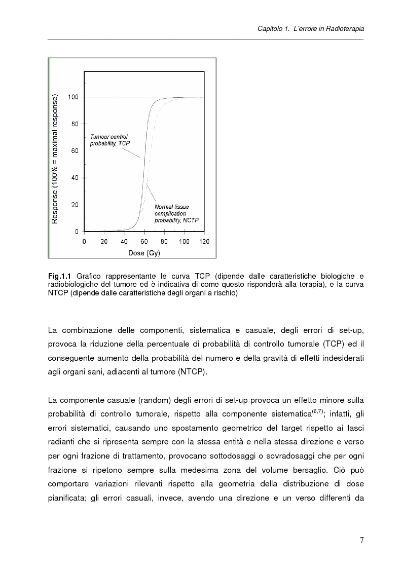 Anteprima della tesi: Impatto dell'IGRT nel trattamento del carcinoma prostatico: analisi degli errori di set-up e valutazioni dosimetriche, Pagina 6