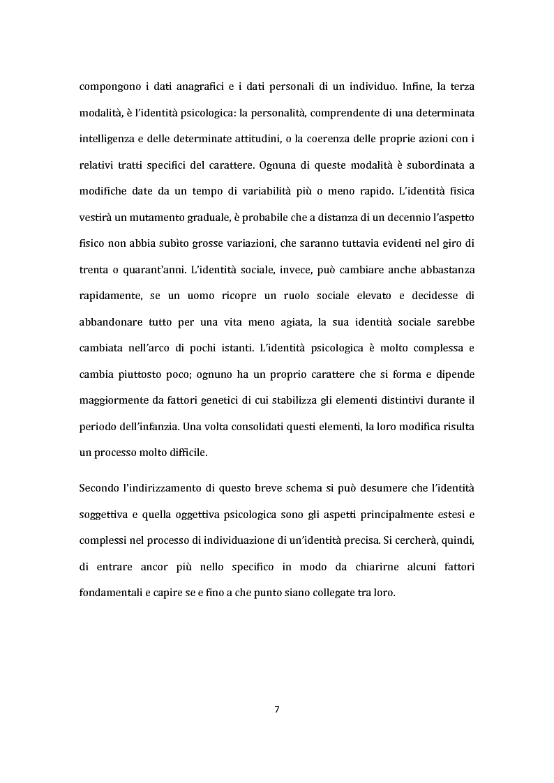 Anteprima della tesi: Identità nel Web: internauti in rotta verso nuovi sé., Pagina 8