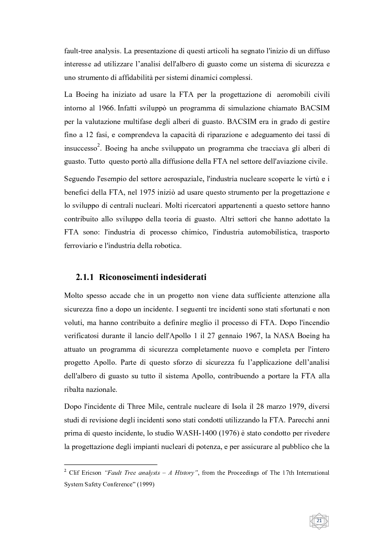 Anteprima della tesi: Risoluzione integrata di alberi di guasto, Pagina 3