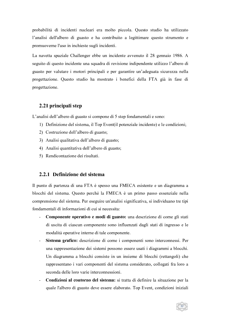Anteprima della tesi: Risoluzione integrata di alberi di guasto, Pagina 4