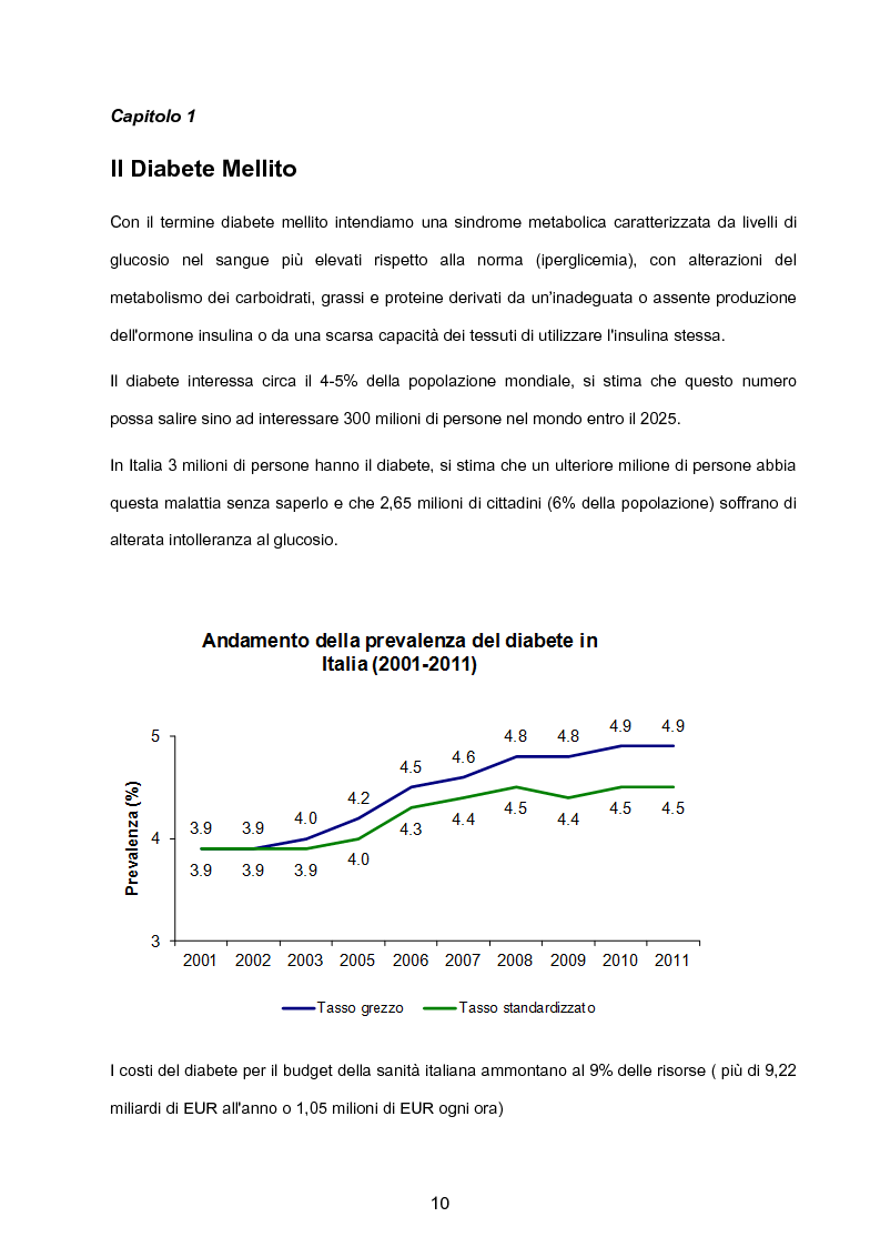 Anteprima della tesi: Efficacia del Nordic Walking sul profilo metabolico e antropometrico di un gruppo di donne con diabete di tipo II., Pagina 6