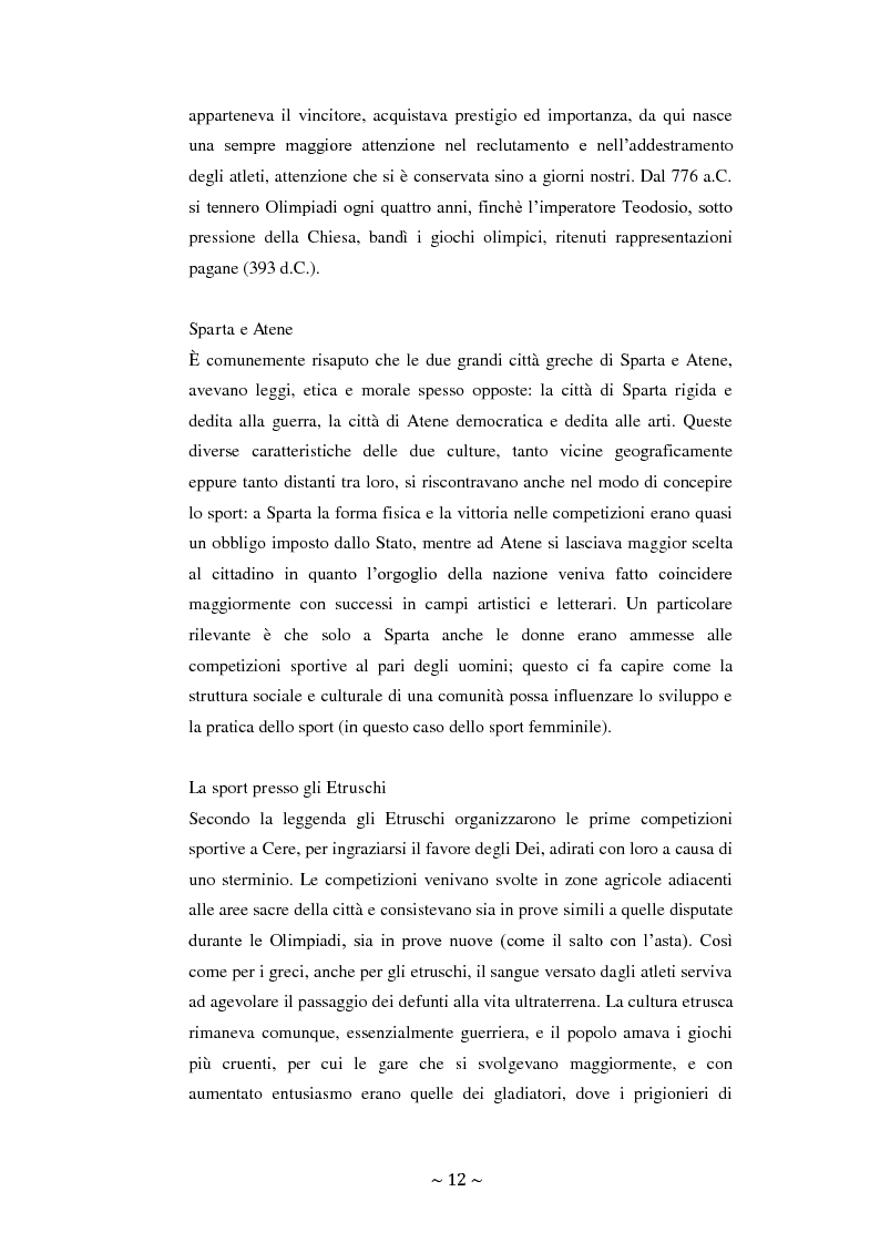 Anteprima della tesi: Lo sport: mezzo privilegiato nell'integrazione sociale del diversamente abile. Un'indagine esplorativa, Pagina 8