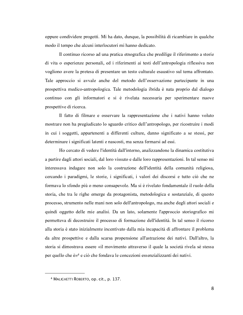Anteprima della tesi: Esperienza di malattia e percorsi terapeutici nella Santería cubana riguardo all'HIV/aids. Una prospettiva di antropologia visuale., Pagina 4