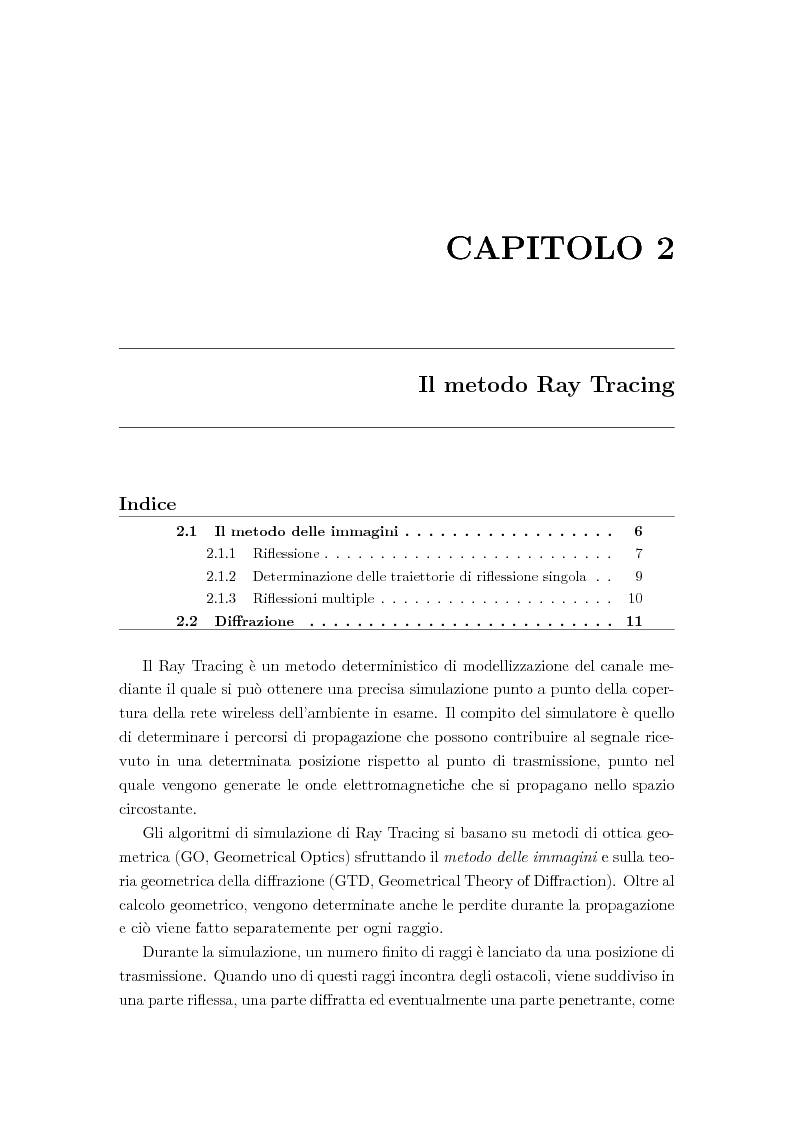 Anteprima della tesi: Ottimizzazione della radiocopertura in ambienti interni, Pagina 4