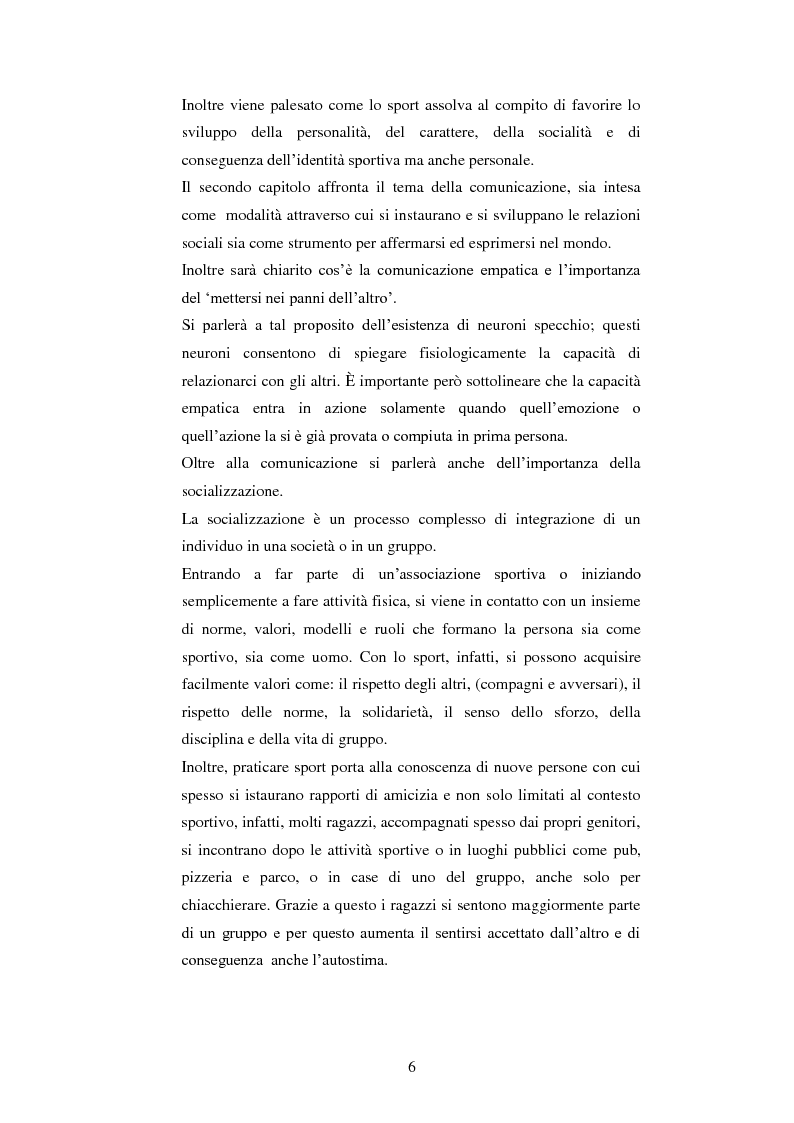Anteprima della tesi: Comunicazione e disabilità. La pratica motoria come strumento di relazione, Pagina 3