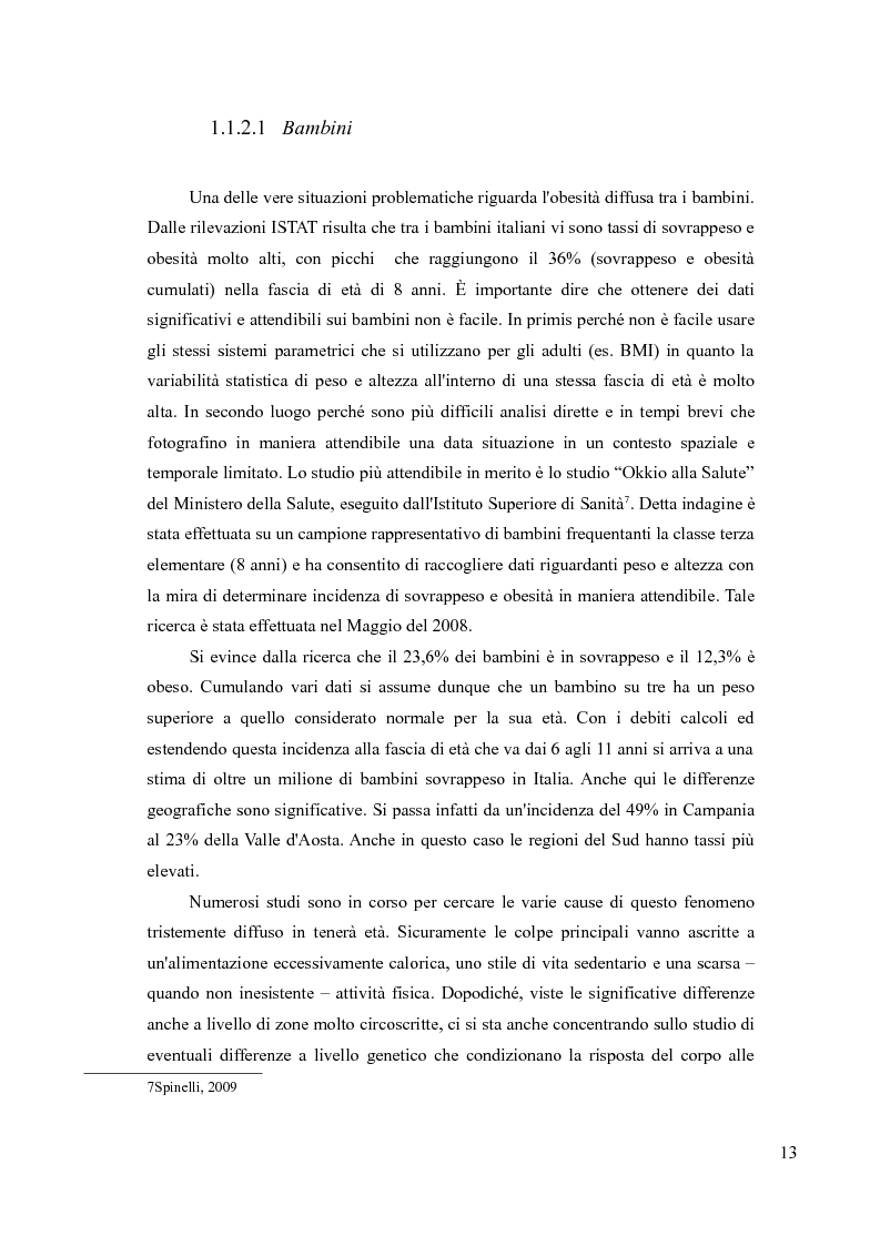 Anteprima della tesi: Sovrappeso e obesità: implicazioni etiche, Pagina 11