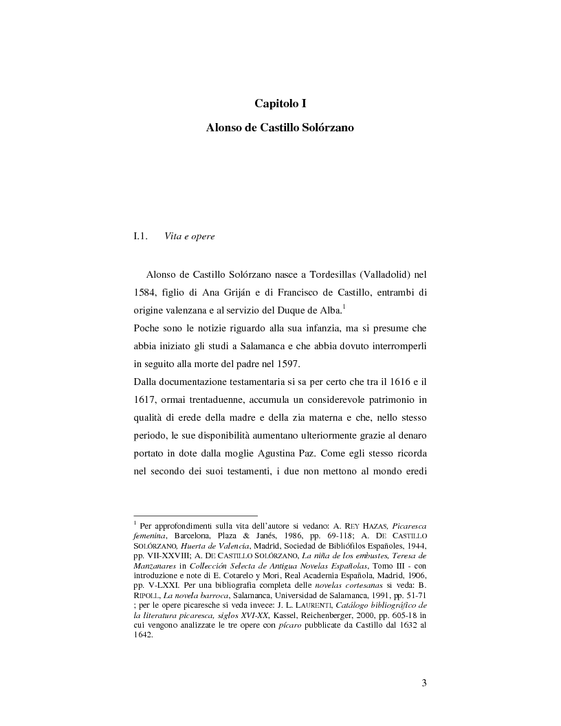 Anteprima della tesi: Teresa de Manzanares e il ruolo del denaro nella vita della pícara
, Pagina 4
