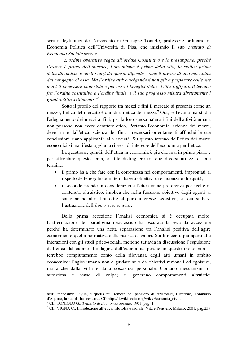 Anteprima della tesi: La Finanza Etica. Il Caso Etica Sgr e il Rating Etico: Sabaf S.P.A., Pagina 7