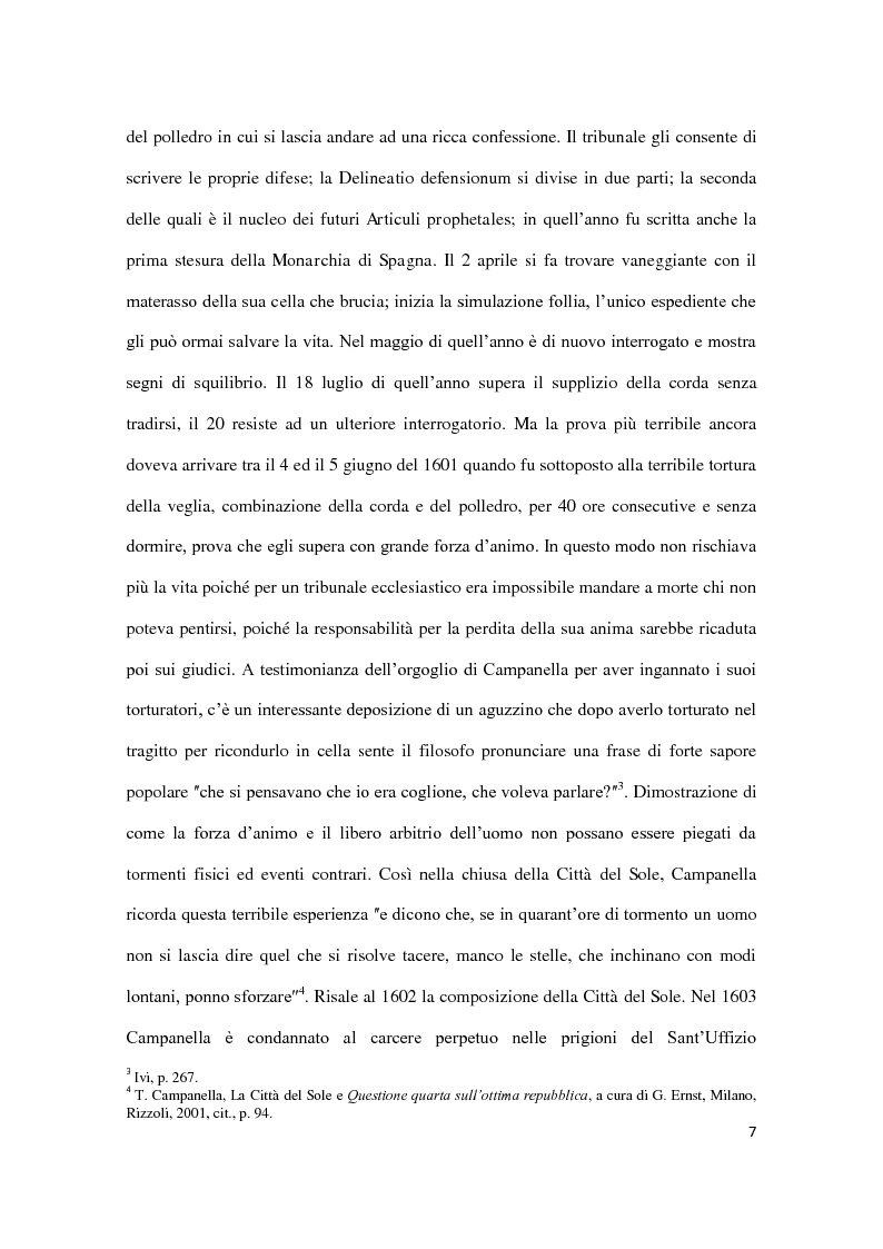 Anteprima della tesi: Machiavellismo e antimachiavellismo nel pensiero di Campanella, Pagina 6