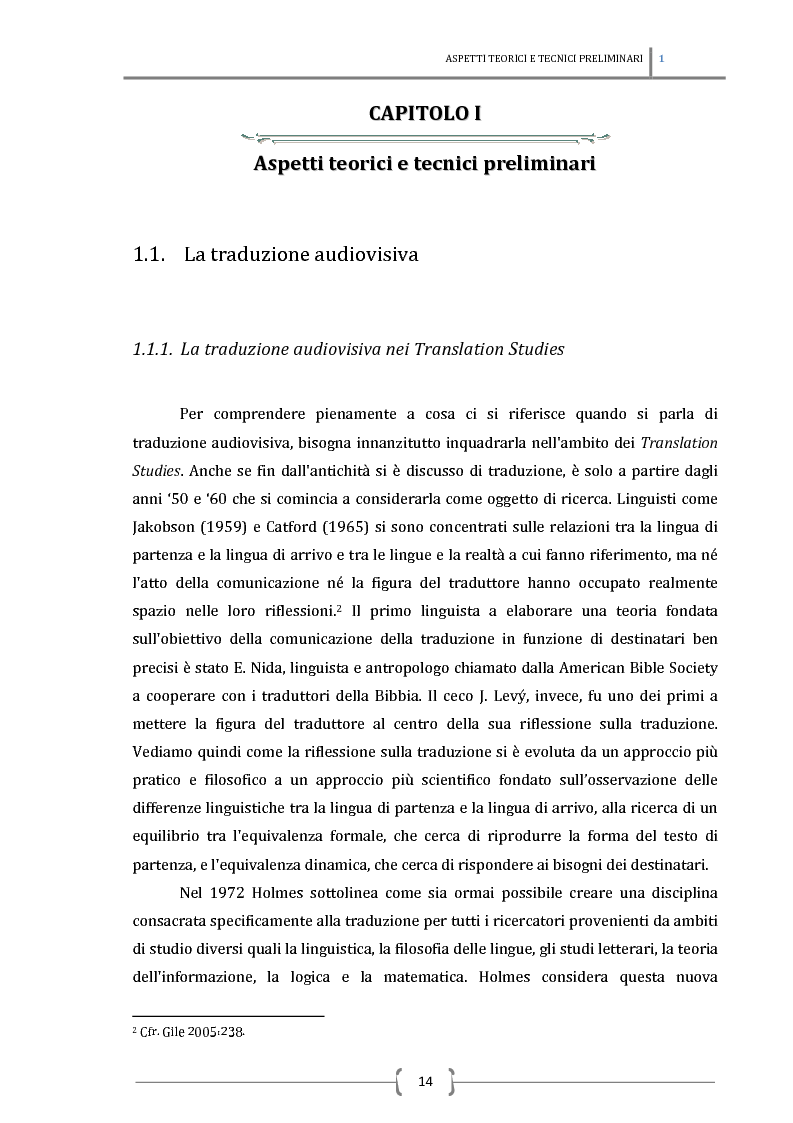 Anteprima della tesi: La sottotitolazione intralinguistica in tempo reale per sordi. Analisi comparativa tra Italia e Francia., Pagina 5