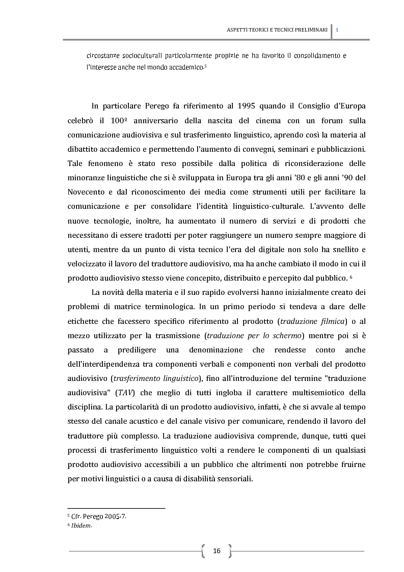 Anteprima della tesi: La sottotitolazione intralinguistica in tempo reale per sordi. Analisi comparativa tra Italia e Francia., Pagina 7