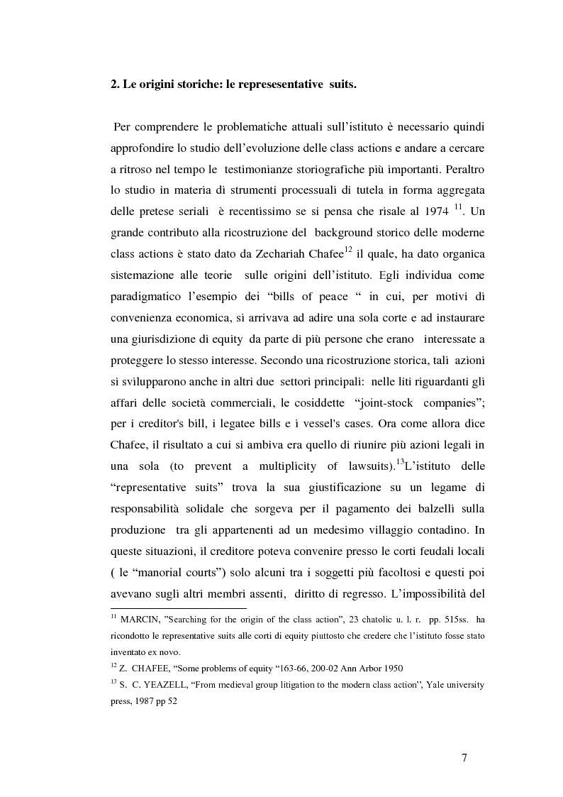 Anteprima della tesi: L'azione collettiva risarcitoria e restitutoria: profili comparatistici, Pagina 4