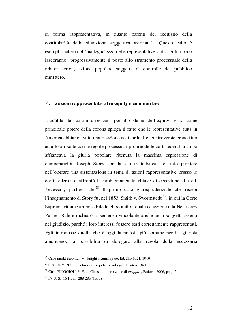 Anteprima della tesi: L'azione collettiva risarcitoria e restitutoria: profili comparatistici, Pagina 9