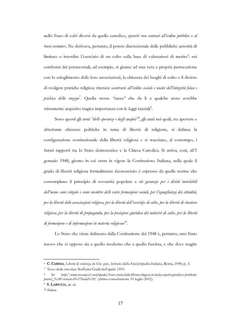 Anteprima della tesi: La libertà religiosa del minore, Pagina 10