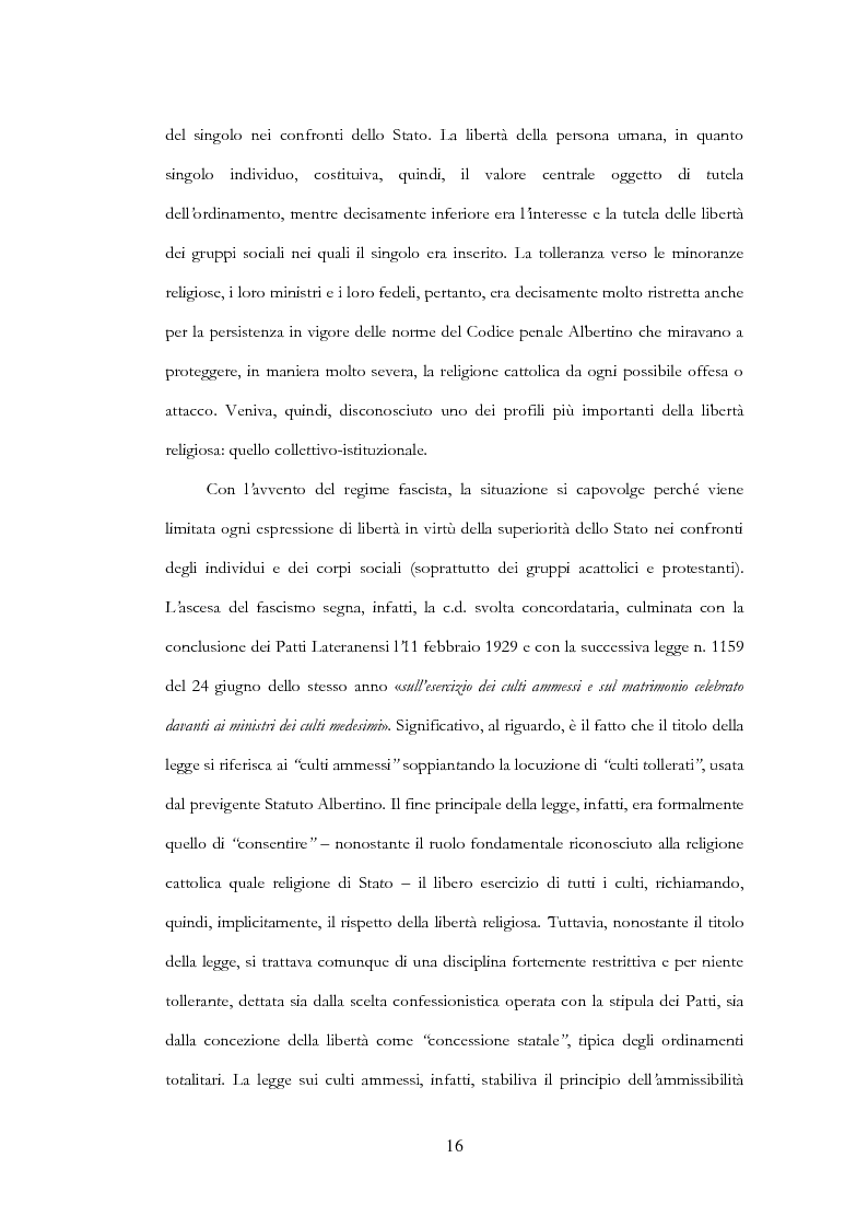 Anteprima della tesi: La libertà religiosa del minore, Pagina 9