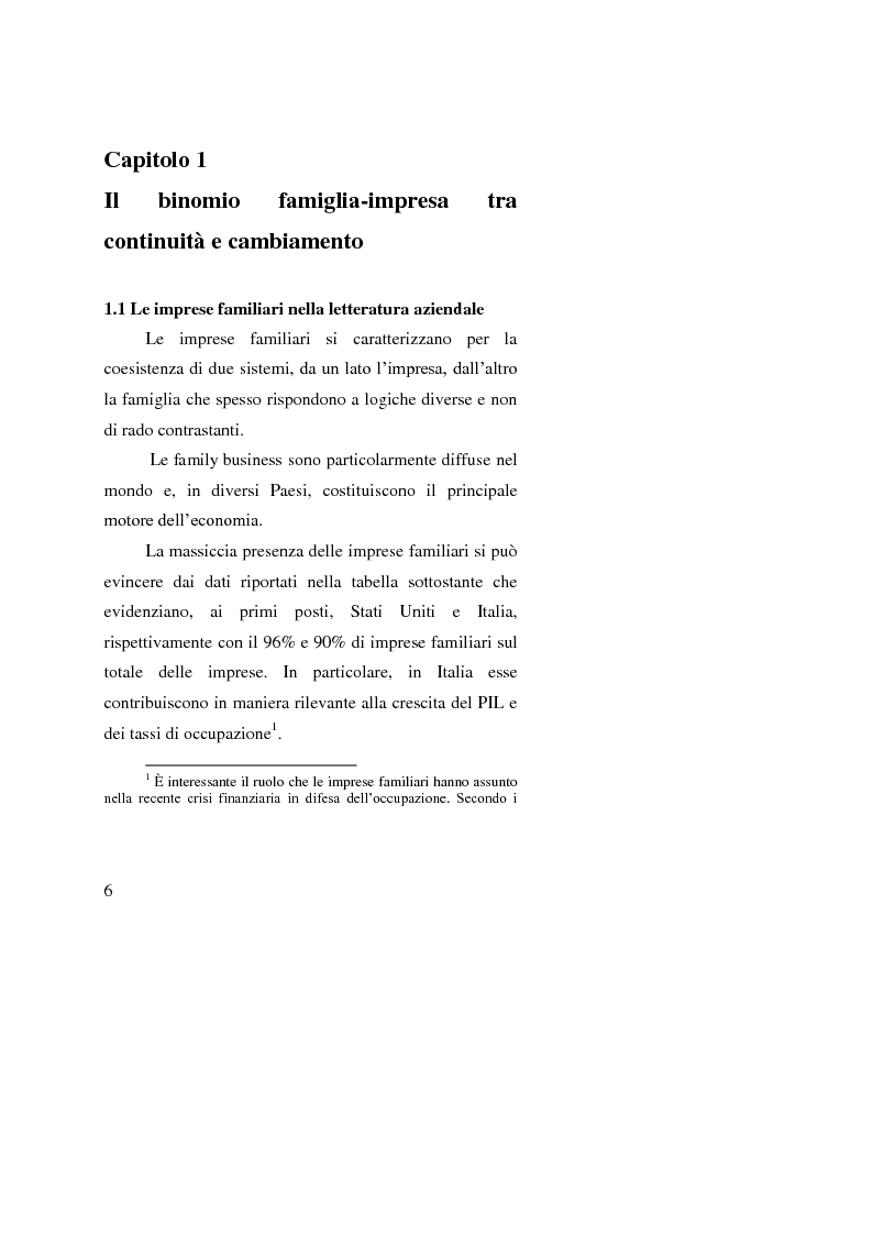 Anteprima della tesi: Le operazioni straordinarie nei processi di ricambio generazionale, Pagina 4