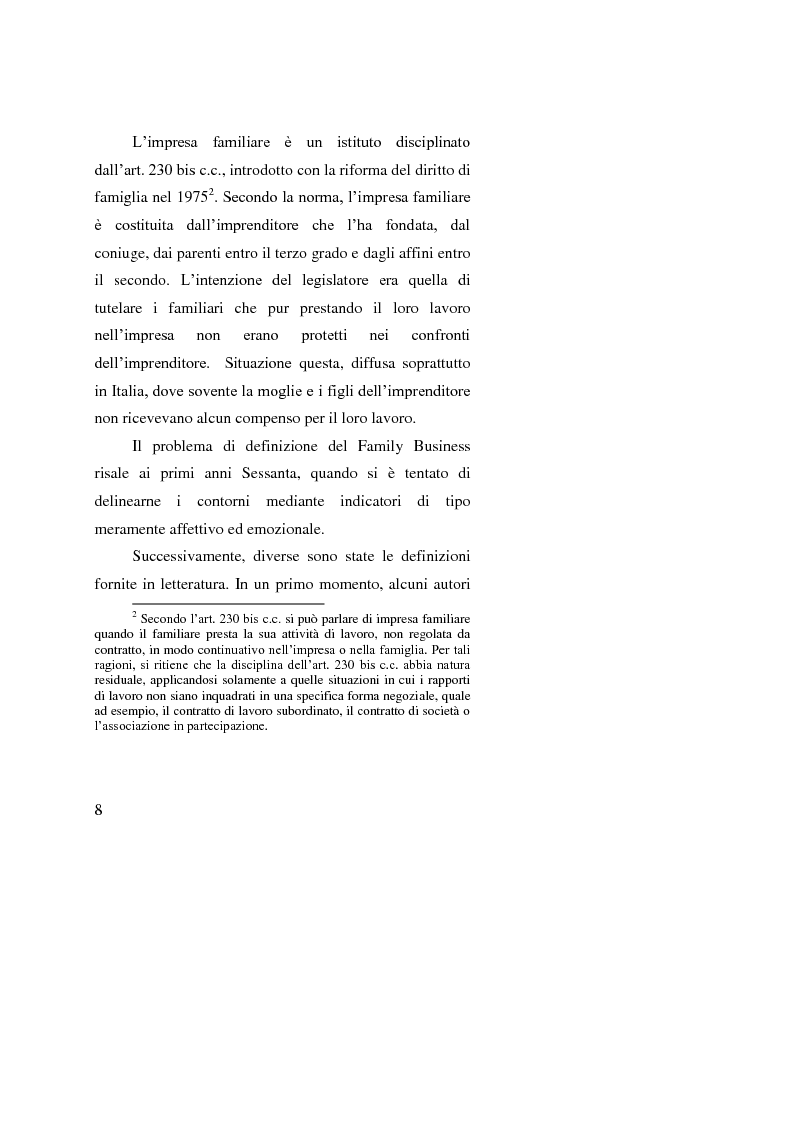 Anteprima della tesi: Le operazioni straordinarie nei processi di ricambio generazionale, Pagina 6