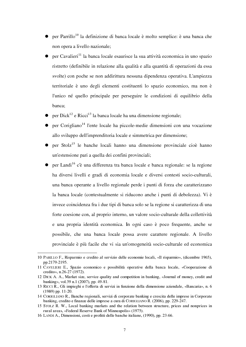Anteprima della tesi: La riconfigurazione di una banca locale in una banca globale: il caso di Banca Popolare Friuladria, Pagina 6