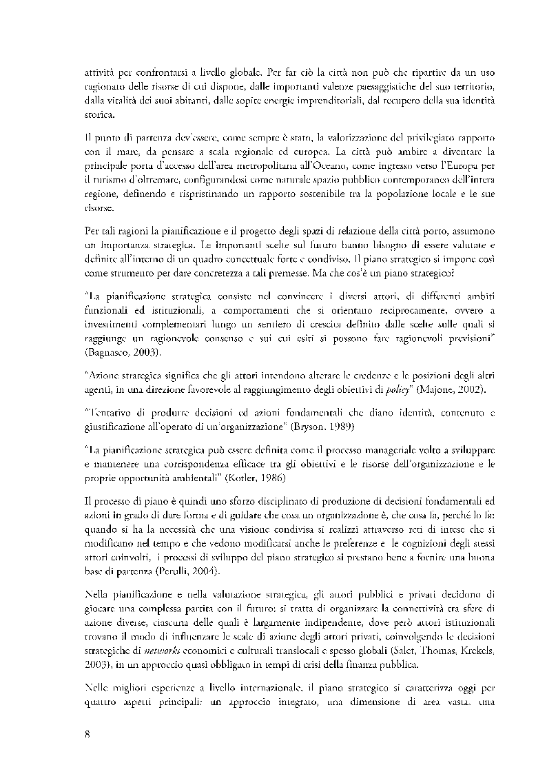 Anteprima della tesi: Piano strategico e valutazione, una proposta per la marina di Cascais, Pagina 7