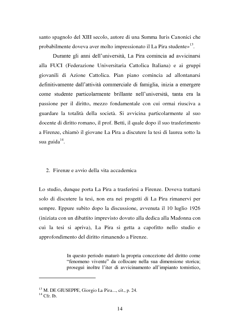 Anteprima della tesi: La visione della persona umana nel pensiero di Giorgio La Pira, Pagina 13