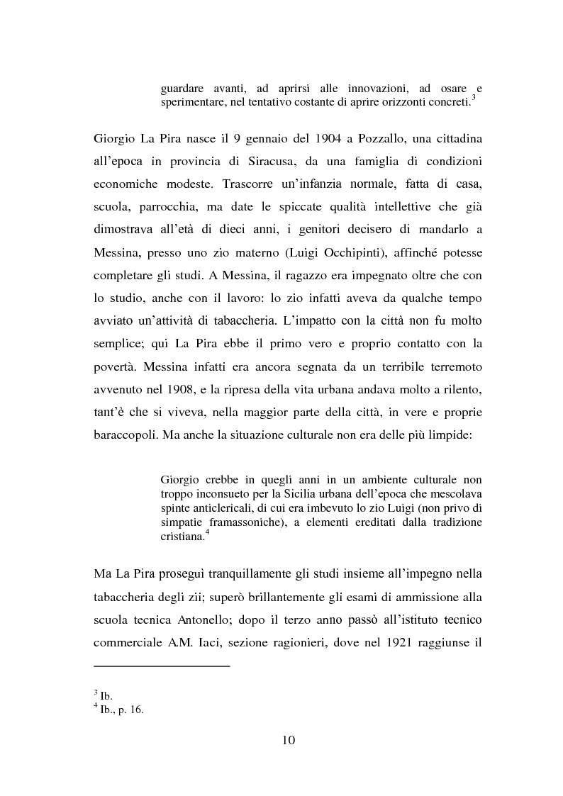 Anteprima della tesi: La visione della persona umana nel pensiero di Giorgio La Pira, Pagina 9