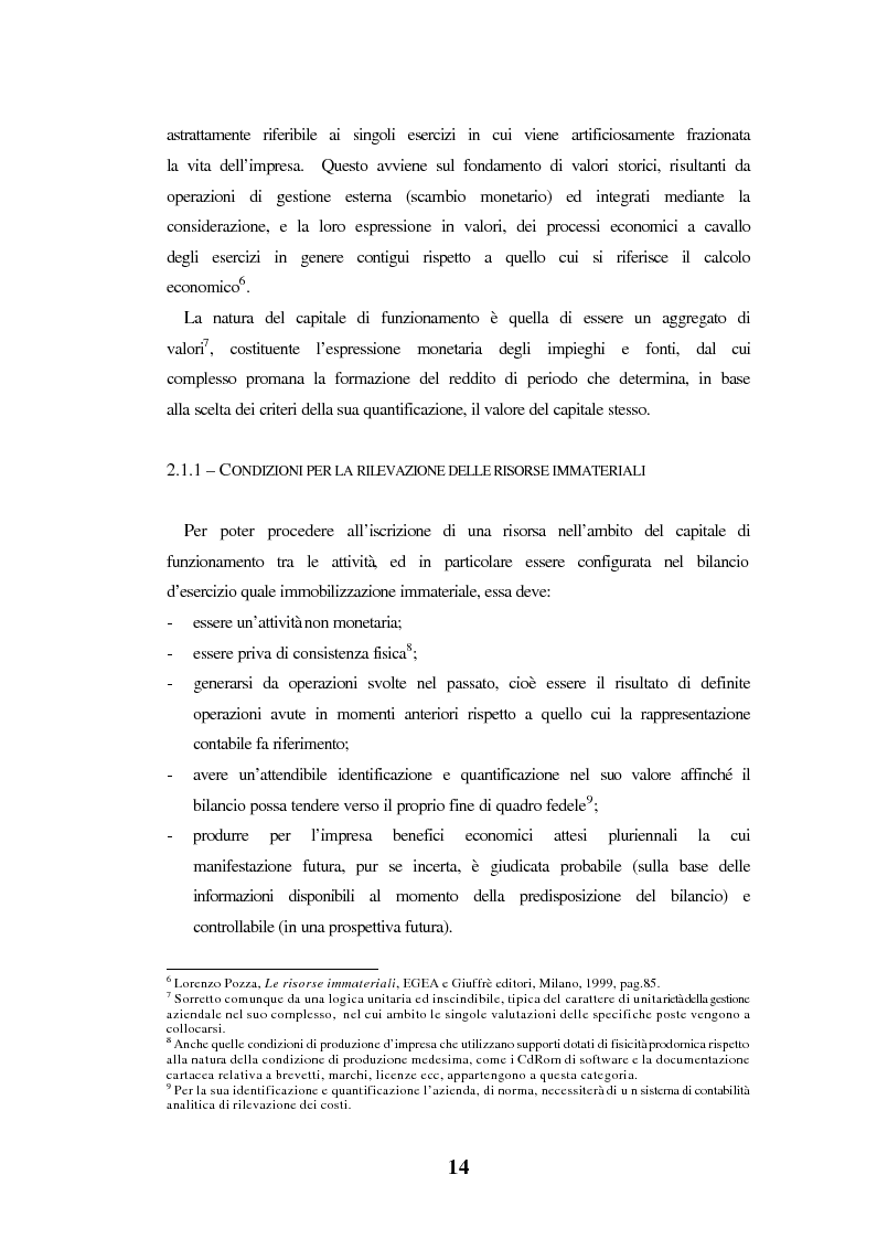 Anteprima della tesi: Le spese di pubblicità nel capitale di funzionamento. Rilevanza nel bilancio delle società in Internet. Il caso Yahoo!Inc., Pagina 8