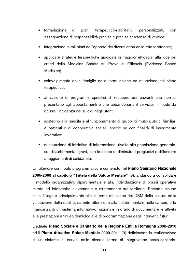 Anteprima della tesi: Implementazione della visita domiciliare come strumento di cura per il paziente psichiatrico, Pagina 6