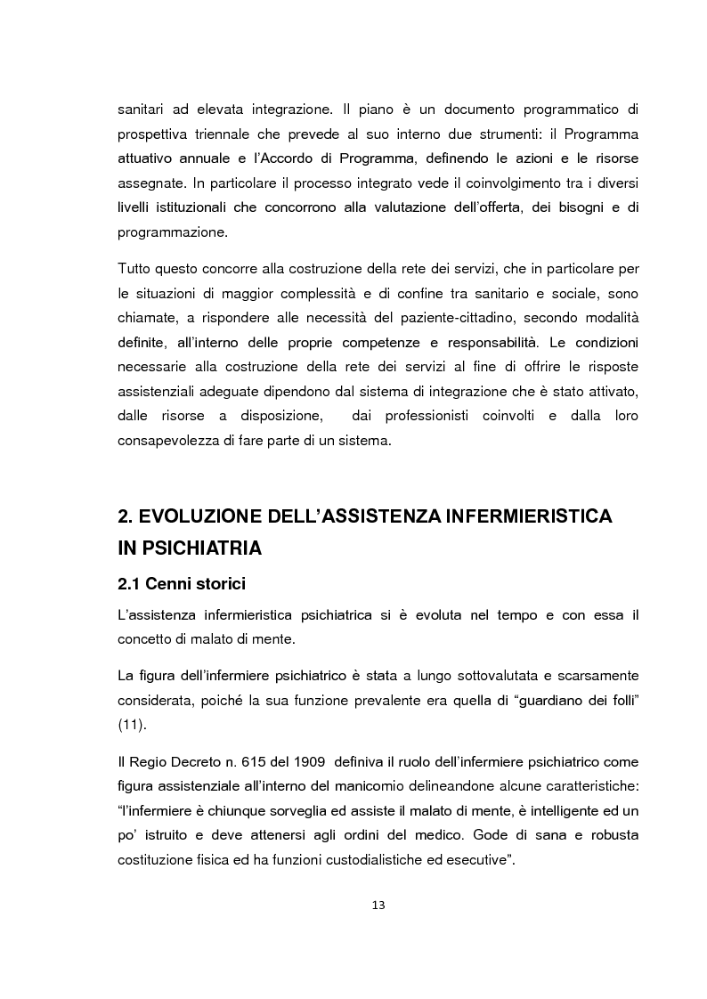 Anteprima della tesi: Implementazione della visita domiciliare come strumento di cura per il paziente psichiatrico, Pagina 8