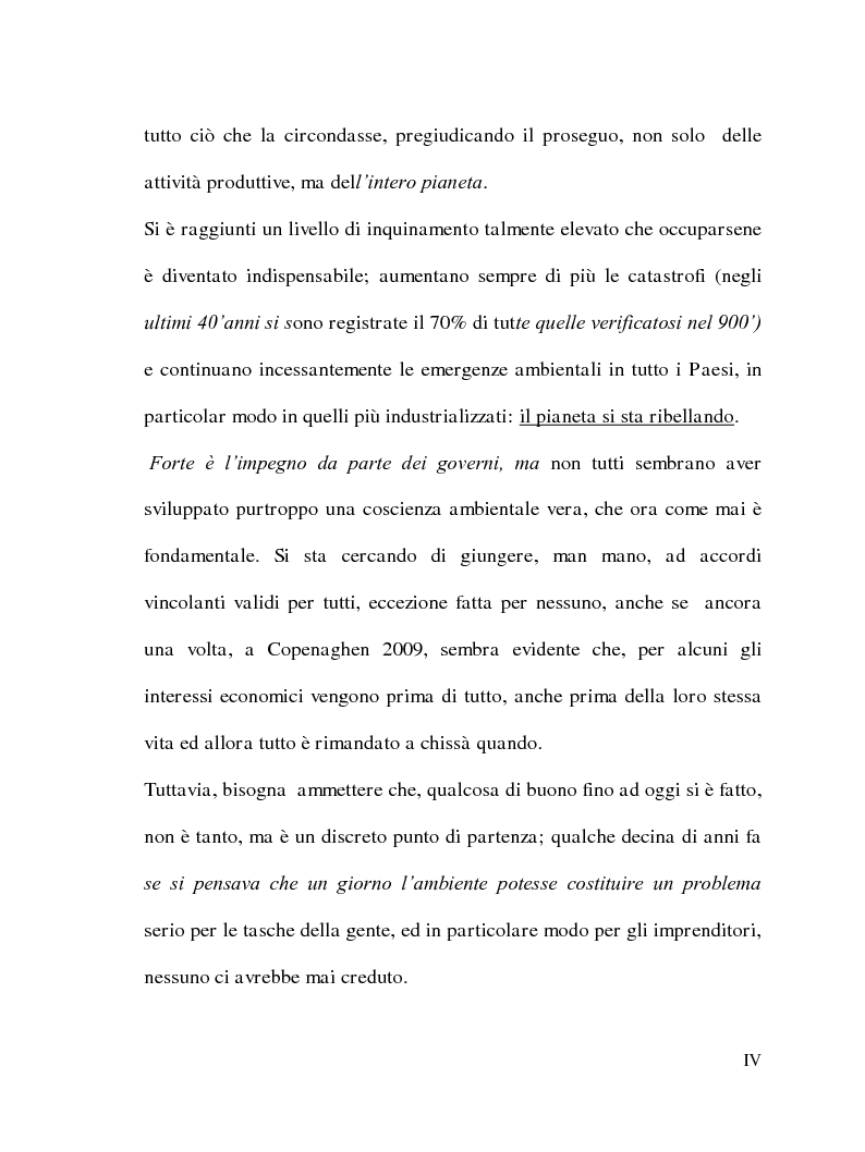 Anteprima della tesi: La Responsabilità sociale delle imprese e le certificazioni ambientali: Iso 14001, Pagina 3