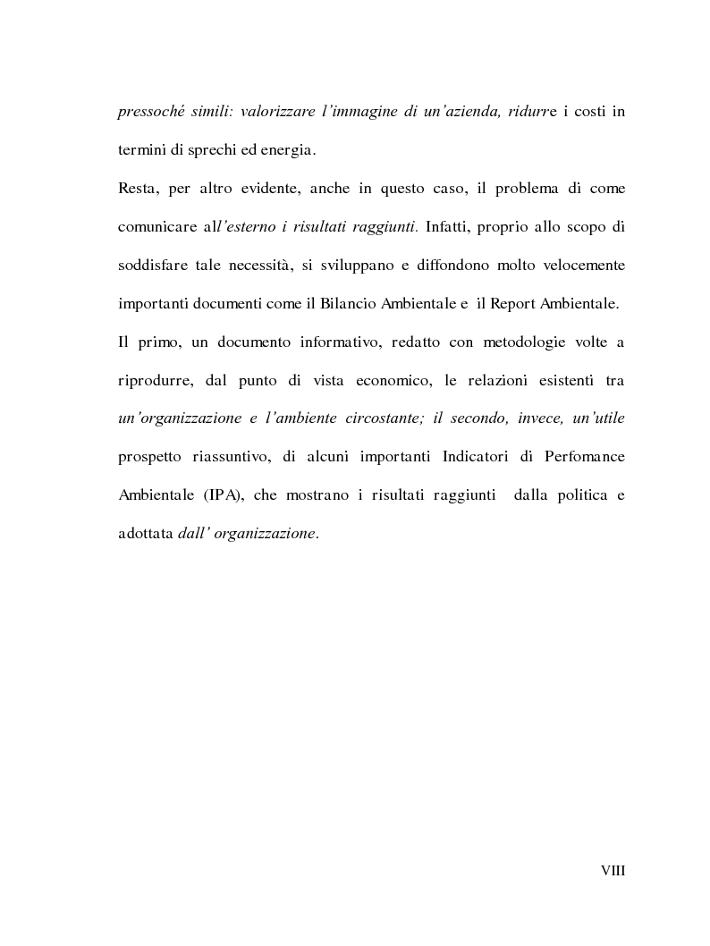 Anteprima della tesi: La Responsabilità sociale delle imprese e le certificazioni ambientali: Iso 14001, Pagina 7