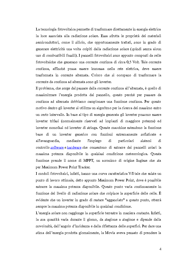 Anteprima della tesi: Tecniche di comunicazione tra dispositivi di sensistica e server centrale per impianti fotovoltaici, Pagina 3