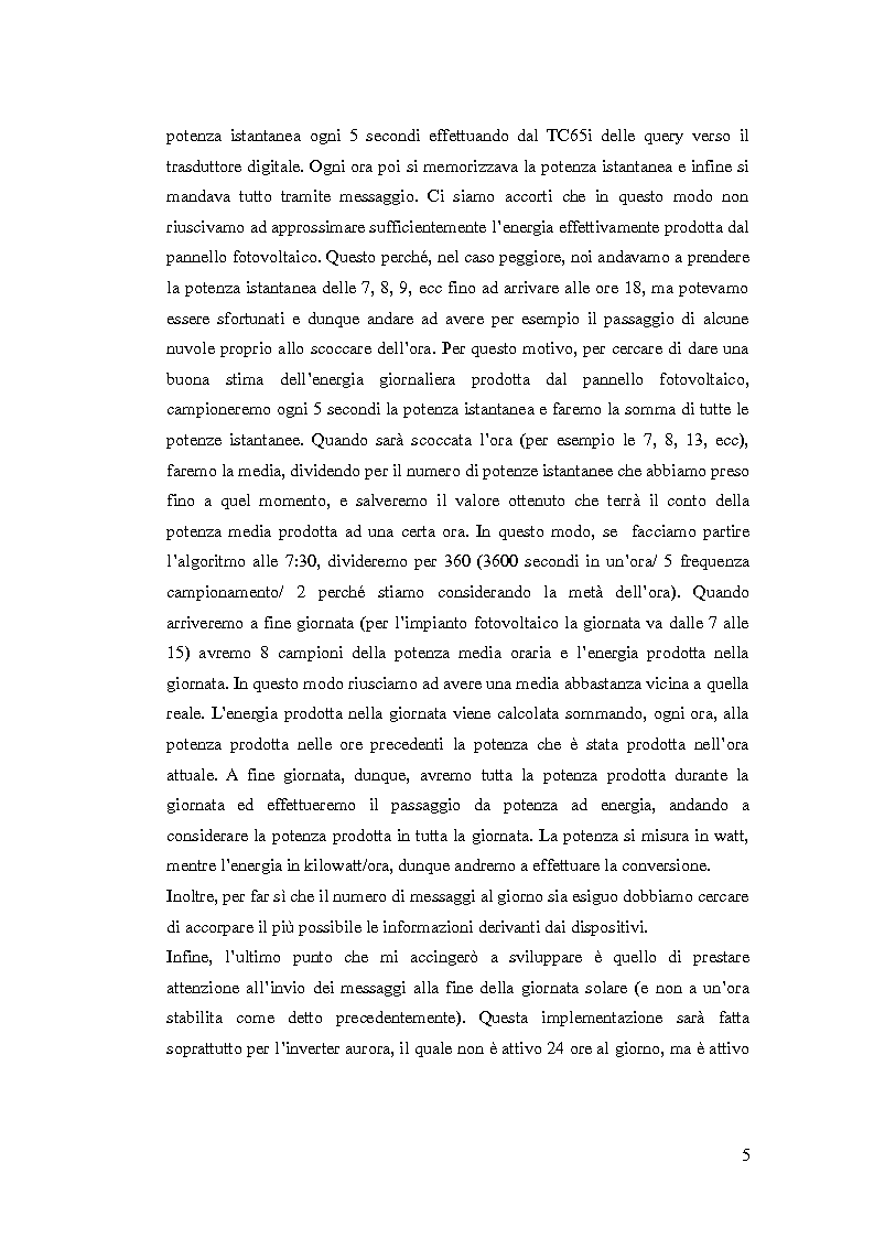 Anteprima della tesi: Tecniche di comunicazione tra dispositivi di sensistica e server centrale per impianti fotovoltaici, Pagina 4