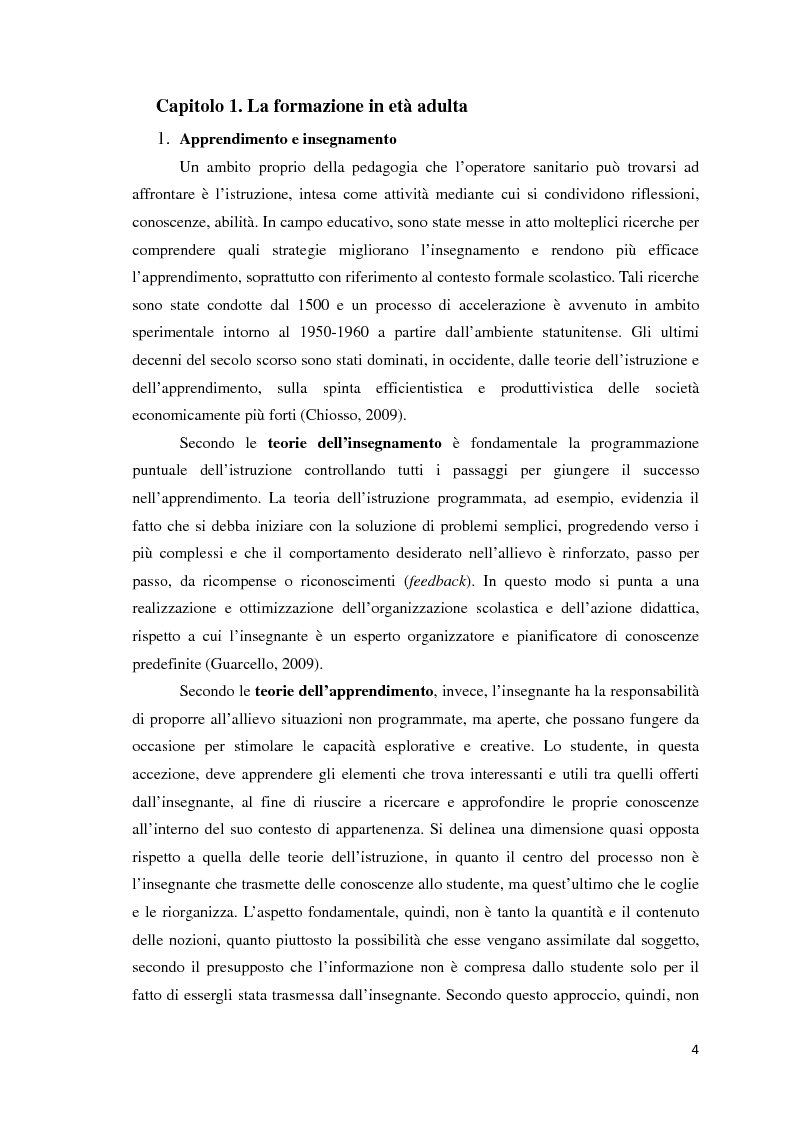 Anteprima della tesi: Strategie di formazione nel rapporto tutor-studente, Pagina 4