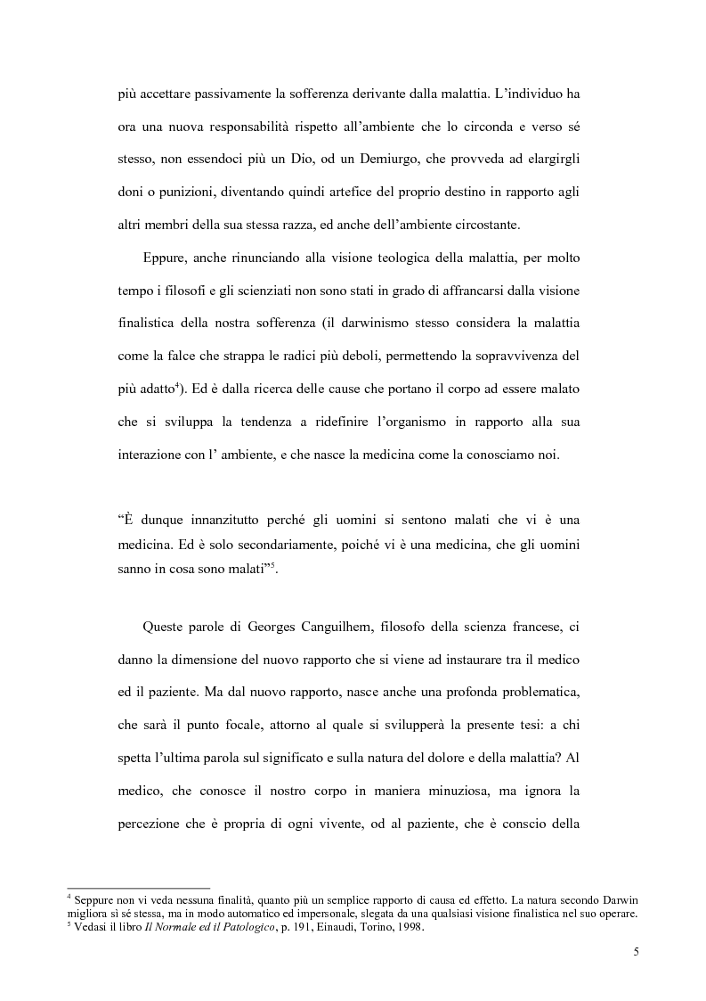 Anteprima della tesi: Il concetto di malattia nelle opere di Goldstein e Canghuilem, Pagina 4
